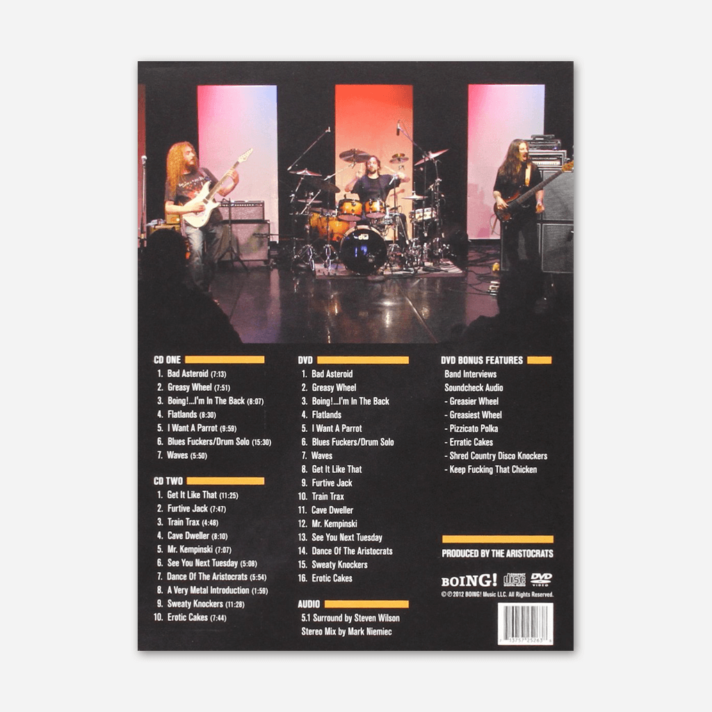 Boing, We'll Do It Live Deluxe Edition - DVD & 2 CD - The